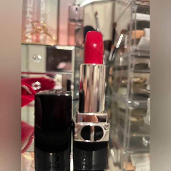 NEW Rouge Dior refillable lipstick #999 - Picture 1 of 9